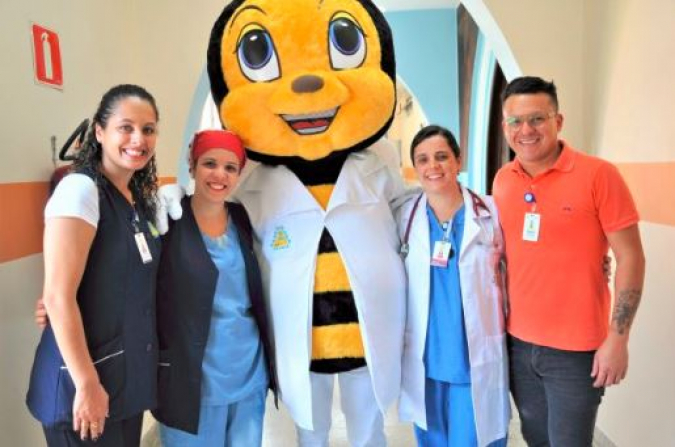 Santa Casa de Mauá promove ação sobre a importância da higienização das mãos